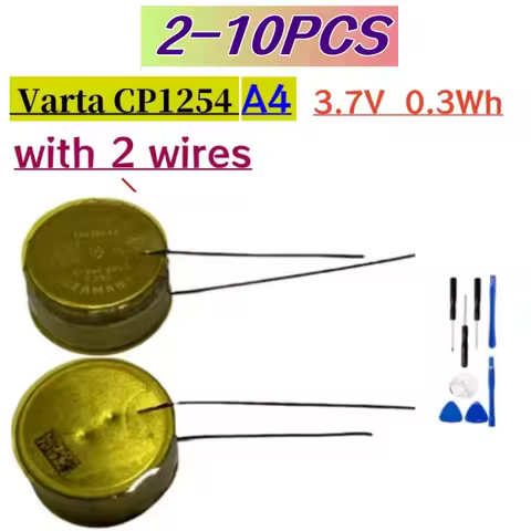 2pcs/lot CP1254 A4 for Varta with Line For Soundcore A20i /For B&O BeoPlay E6 H5 E8 3rd Bluetooth Ea