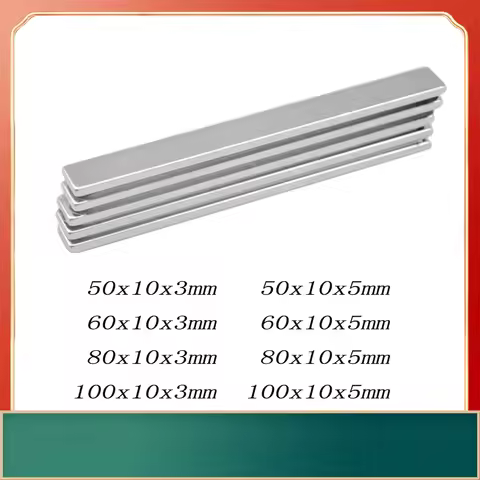 100x10x3 Square Magnet 100x10x5mm For Refrigerator,Office,DIY 50x10x5 60*10*5 60*10*3