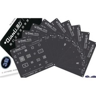3D Black BGA Reballing Stencil for phone CPU A7 A8 A9 A10 A11 Planting Tin Steel Net