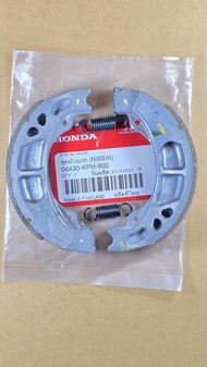 ชุดผ้าเบรกหลัง (NISSIN) Wave110i / Wave125R / Wave125S / Wave125i บังลม-ปลาวาฬ HONDA แท้เบิกศูนย์ รห