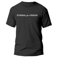 READY STOCK FUNERAL FOR A FRIEND LOGO TSHIRT