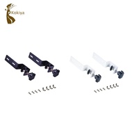 [kokiya] 2 Pieces Pegboard Desk Mount Desk Clips Standing Holder for Home Office