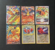 PTCG Pokemon 噴火龍EX 噴火龍EX 2014 噴火龍Vstar 噴火龍 V 巨鉗螳螂 日版 稀有珍藏卡