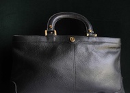 【老時光 OLD-TIME】早期二手老包西德GOLD PFEIL皮革手提包