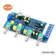 Single Power Supply HIFI NE5532 Preamp Board Preamplifier Volume Tone EQ Control Board Electronic Ki