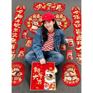 Year of the Horse couplet Spring Festival couplet gift bag 2026 new Spring Festival shopping mall ba