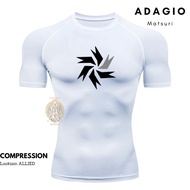 Lookism Allied Tight Compression Sports T-Shirt/ Allied Lookism Shirt/ Tight Compression Sports Shir