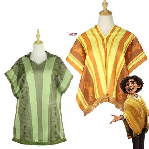 Anime Movie Encanto Madrigal Bruno Cosplay Costume Children Camilo Unisex Halloween Carnival Party A