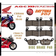 HONDA DISC BRAKE PADS CBR600 F4I CBR600 F4 SPORT BEST QUALITY G&K