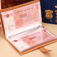 Cash Savings Book Collection Commemorative Album Cash Book Capacity Storage Storage Management G0u8