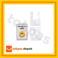 1 Cup Juice Plastic Bags, 50 pcs 1 Cup Plastic Drink Bags