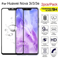 2pcs/Pack For Huawei Nova 3i 3 3e 3D Tempered Glass Full Cover Screen Protector