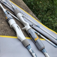 Cần câu lure Abu Jordan - Màu Trắng Cam Siêu Đẹp của hãng đồ câu danh tiếng Abu Gracia