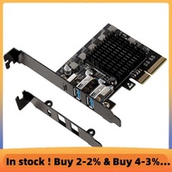 2 USB 3.2 Gen2 X2 A and 1 USB C Type-C PCIe X4 Host Controller Card 20Gbps High Speed Industrial Cam