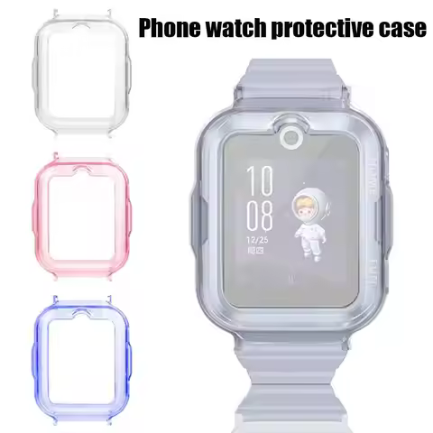 For Huawei Phone Watch 4 Pro Kids Smart Watch Protective Case Soft TPU Material Anti Drop Case Watch