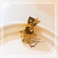 BE CHARMS Gold Plated Charm Bella