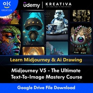 Midjourney Video Course-Midjourney V5 - The Ultimate Text-To-Image Mastery Course | Learn Midjourney