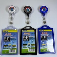 GANTUNGAN ID CARD HANGER YOYO LOGO JAYA RAYA - RUBBER ID HOLDER 2 CARDS