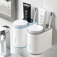 ECOCO toothbrush holder comes with 2 convenient cups