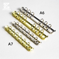 Notebook Binder A7A6 Binder Notebook Accessories Light Gold Silver Optional International Universal 