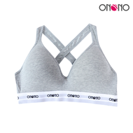 ONONO สปอร์ตบรา สายไขว้ ฟองน้ำบาง รุ่น NB6215