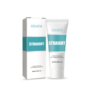 Eelhoe Hair Straight Cream Protein Correcting Hair Straightener Cream For Deep Curly Hair Treatment 