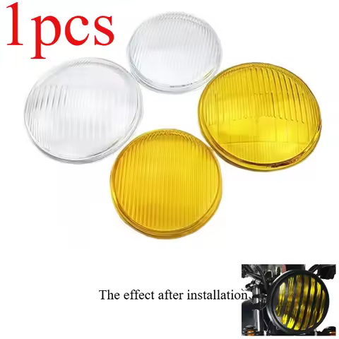 1pcs for Motorcycle Headlight Glass Retro Modified Lampshade CG125 Modified Front Lampshade
