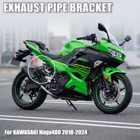 NINJA 400 Exhaust Hanger Motorcycle Accessories Exhaust Bracket For KAWASAKI Ninja400 Ninja500 Spare