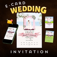 kad kahwin digital/digital card wedding invitation/e-card wedding/e-card invitation/event/engagement