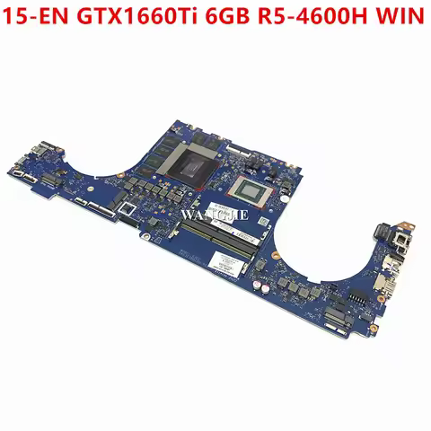 For HP OMEN 15Z-EN000 15-EN Laptop Motherboard L99866-601 DSC GTX1660Ti 6GB R5-4600H WIN DAG3ECMBCD0