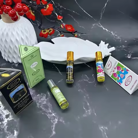 Arabic Musk 8ml Perfume Oil Alcohol-Free Long-lasting Fragrance, Cross-border Travel Size, Premium S