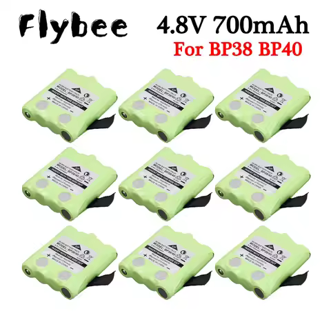 4.8v NI-MH Rechargeable Battery For Uniden Radio BP38 BP39 BP40 BT-1013 4.8V 700mAh For MOTOROLA TLK