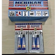 Merikan epoxy steel 5 minutes glue 2 ton merikan 5 minutes iron glue