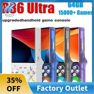 R36 Ultra Retro 4.0 Inch 64GB 15000+ Games Handheld Video Game Console Screen 3D Joystick Linux Port