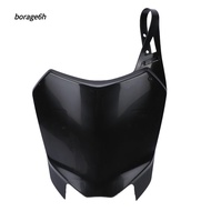 IBORAGE Front Number Plate, Black Plastic Dirt Bike Number Plate, Durable Front Mount Pit Bike Front