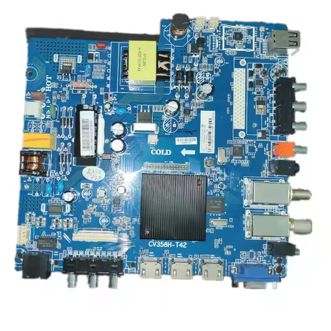 CV358H-T42 4-core smart network WiFi TV motherboard Backlight voltage 37--42V 600ma OR 65---100v 450