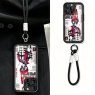 Akaza Kimetsu No Yaiba iPhone phone case compatible with IP15,IP16,XR,XSMax,17,14,13,12,11,XS