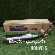 EJM YAMAHA NOUVO S NOUVOS /EGO LC / LAGENDA105(SRL105) /Y110 NEW (SS2) /Y110 SS LAMA EXHAUST MUFFLER EKZOS