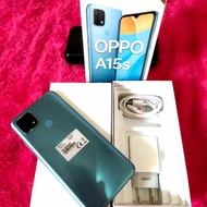 Hp Oppo A15s Ram 4/64gb Second Original resmi Lengkap fullset bagus