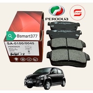Perodua front brake pads myvi 1.0L/1.3L  first model toyota passo 1.0L/1.3L brake pad depan saiko ma