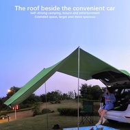 Car Tent  Shelter Shade Camping Side Car Roof Top Tent Anti-UV Sunshade Waterproof Awning Parasol Ra