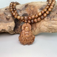 清香味/野生越南芽莊/彌勒佛沉香珠鍊項鍊