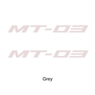 Motorcycle Stickers Waterproof Decal for Yamaha MT 03 Accessories MT-03 MT03 2008 2009 2016 2018 201