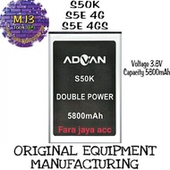 (-) Baterai Advan 5059 S50K/S5E-4G/S5E-4G LTE /S5E-4GS Original &amp;