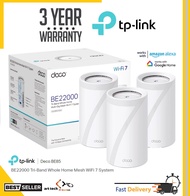 TP-LINK DECO BE85 BE22000 WIFI 7 TRI-BND MULTI GIGABIT MESH WIFI ROUTER WITH HOMESHIELD DECO BE85 1 