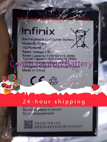 BL-40FX BL-30QX BL-40AX BL-43AX BL-51BX Battery For Infinix X574 X602 Zero+ Zero4Plus X521 Hot S X55