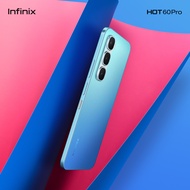 Infinix HOT 60 Pro 256+8GB (ผสาน RAM สูงสุด 16GB) โทรศัพท์มือถือชิปเซ็ตทรงพลัง Helio G200 หน้าจอ 1.5