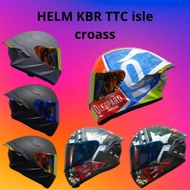 KBR TTc TT course helmet plain full face ttc helmet with handsome leopard motif