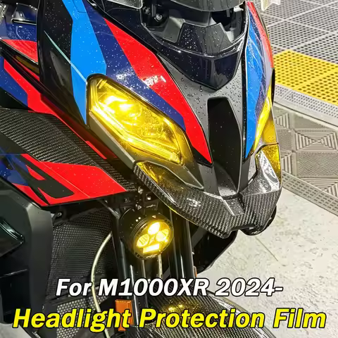 New M1000XR Headlights Film TailLight Film Instrument Film For BMW M1000 XR M1000XR 2024 Screen TPU 