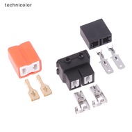 【TESG】 1 Set Car Headlight Socket Plug H7 Bend Right Ceramic High Temperature Ceramics Corner H7 Bulb Socket Plug Connector Hot